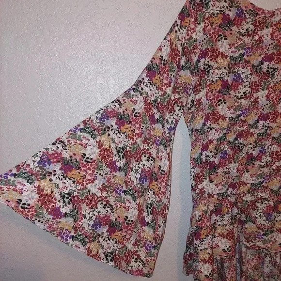 Jodifl High Low Swing Tunic Multi Color Print Size Large - Picture 4 of 8